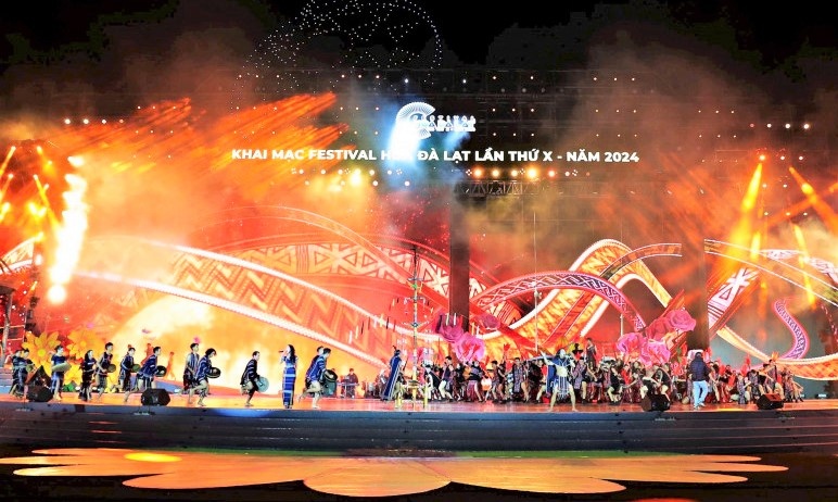 Le Festival des fleurs de Da Lat 2026 proposera de nombreuses activités culturelles et artistiques uniques. Photo: Chinh Thanh