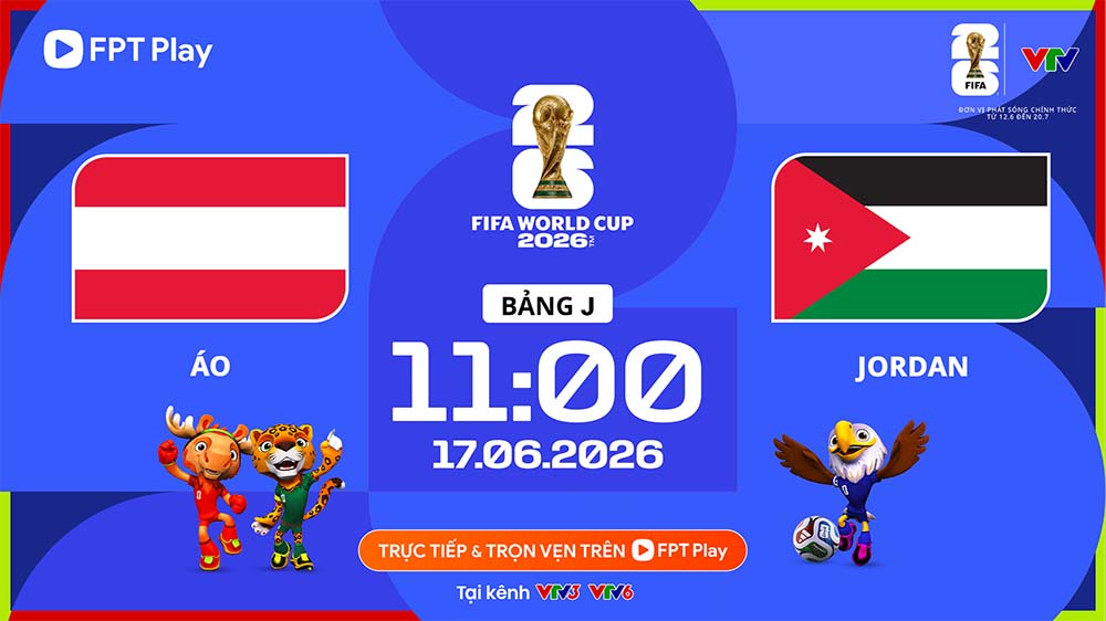 Austria is predicted to win against Jordan in the opening match of Group J of the 2026 World Cup. Photo: FPT Play