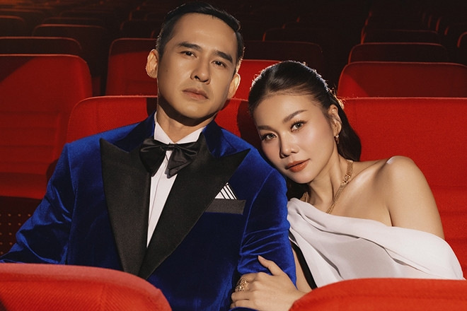 Luong The Thanh and Thanh Hang. Photo: Film crew.