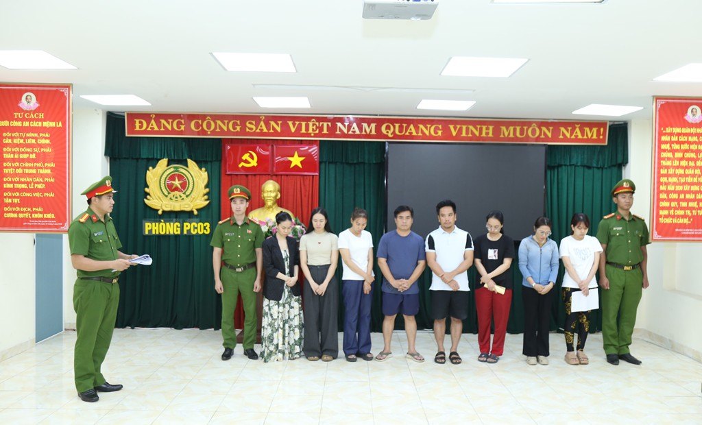 On March 13, 2026, Dong Nai Provincial Police broke a case and arrested subjects for illegally trading more than 10,000 invoices with a total amount of more than 6,000 billion VND. Photo: Ministry of Public Security