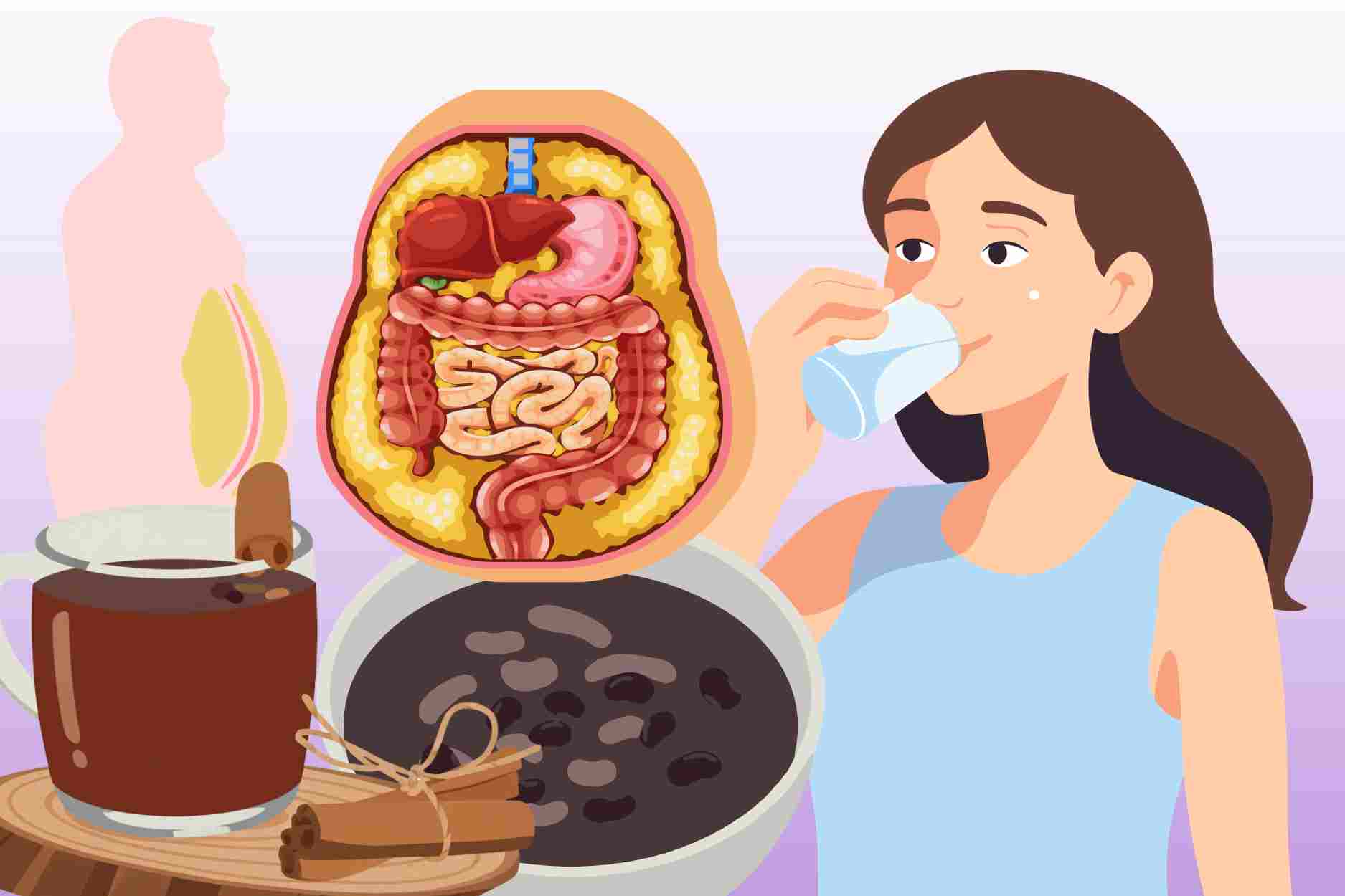 3 healthy drinks to help reduce visceral fat effectively