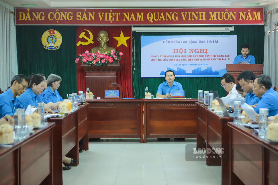 Quang cảnh buổi làm việc. Ảnh: Hoài Phương