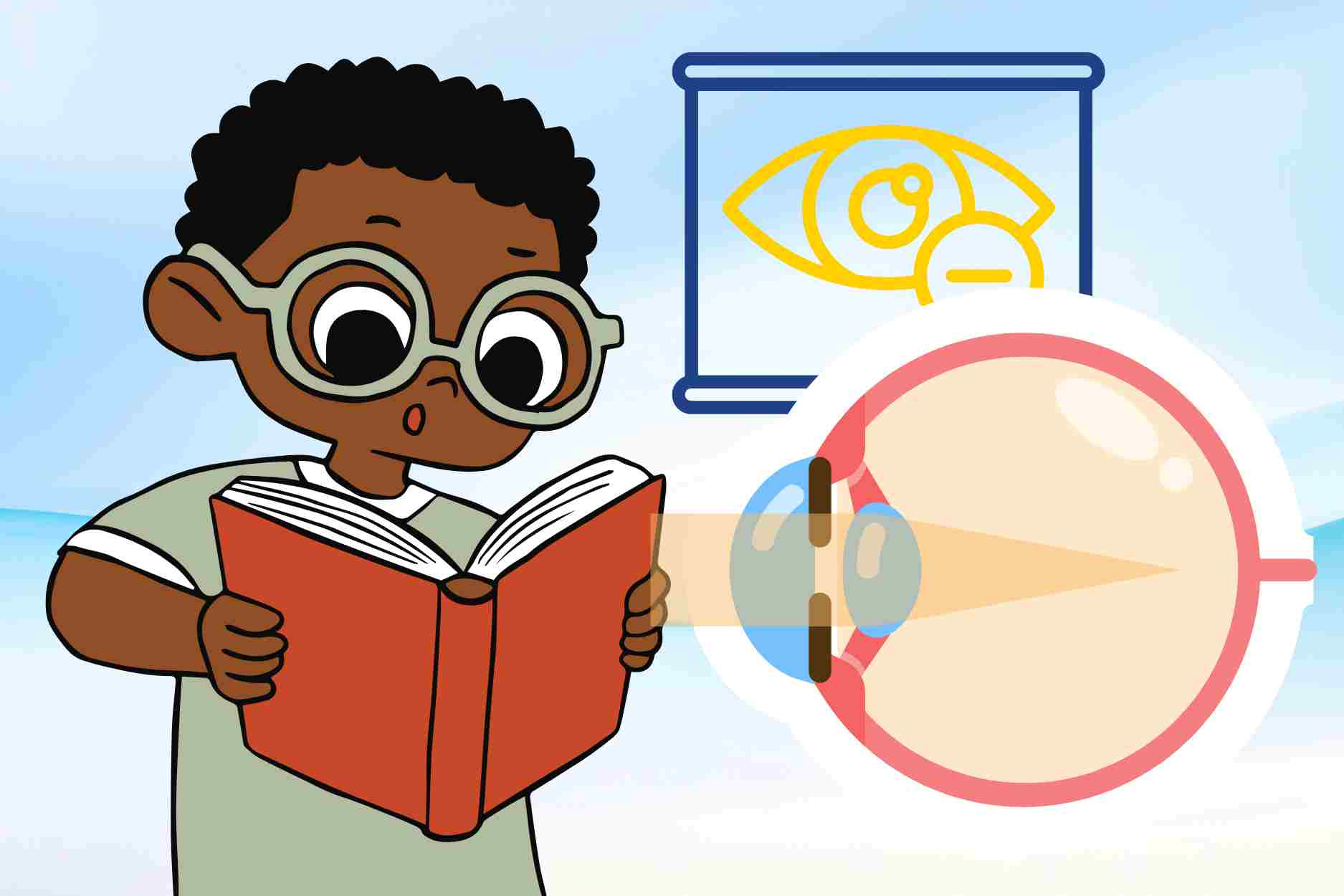 Signs of nearsightedness in children