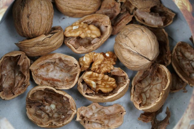 Walnuts can effectively help stabilize blood sugar. Photo: Thanh Thanh