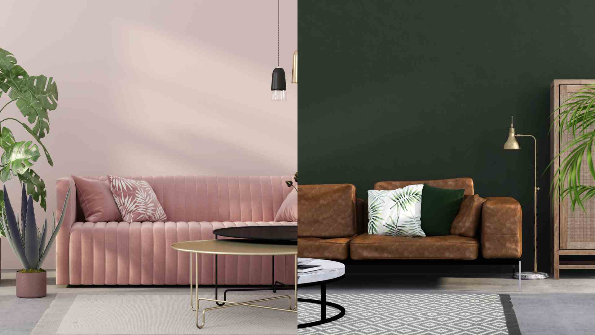 Choose a sofa that suits your needs and interior style. Graphics: Ha May