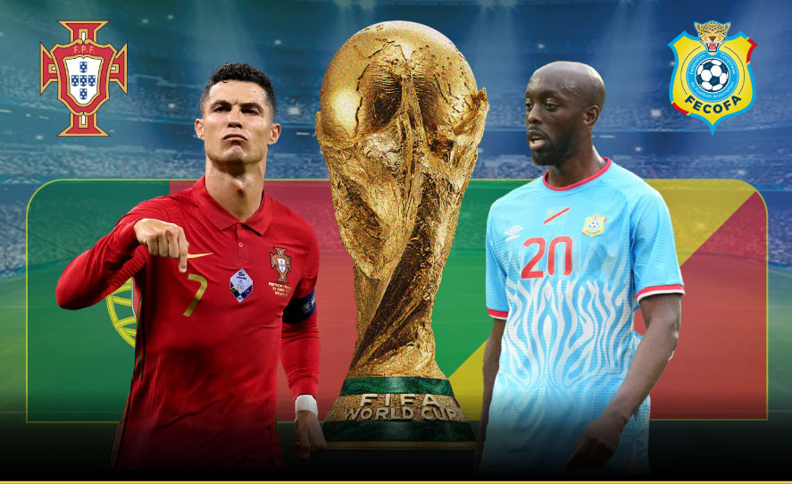 Portugal meets Democratic Republic of Congo at World Cup 2026. Graphic: Duong Anh