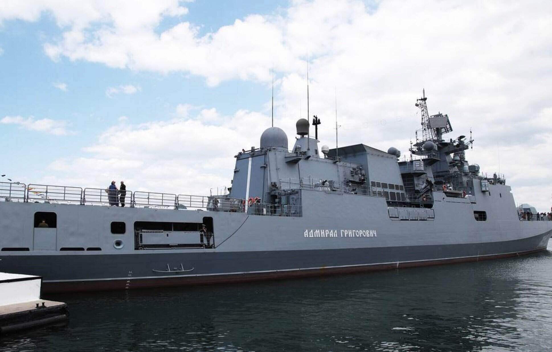 Russian warship Admiral Grigorovich. Photo: TASS