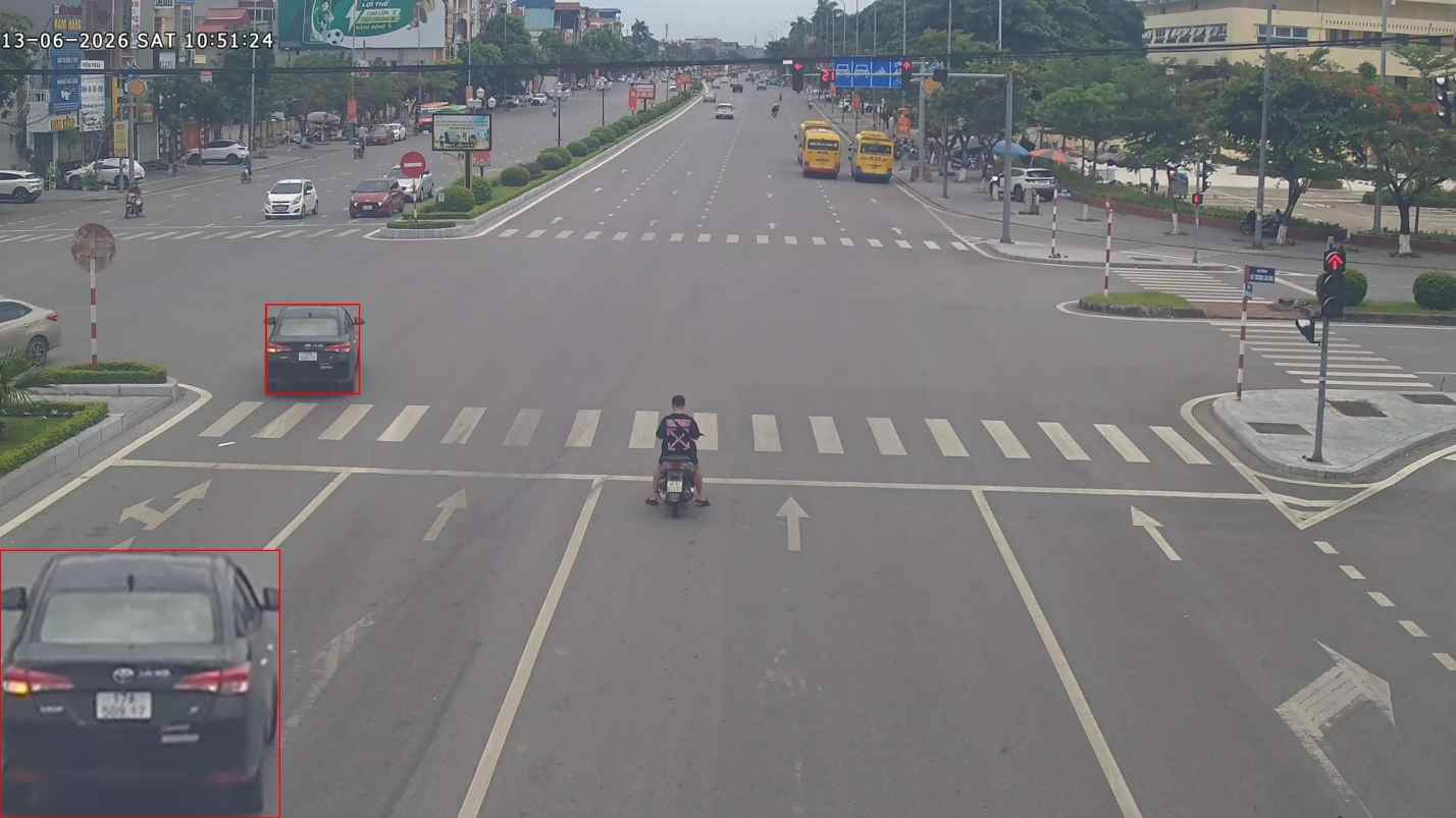 164 vehicles were fined remotely in Hung Yen, speeding accounted for the most. Photo: Hung Yen Provincial Police