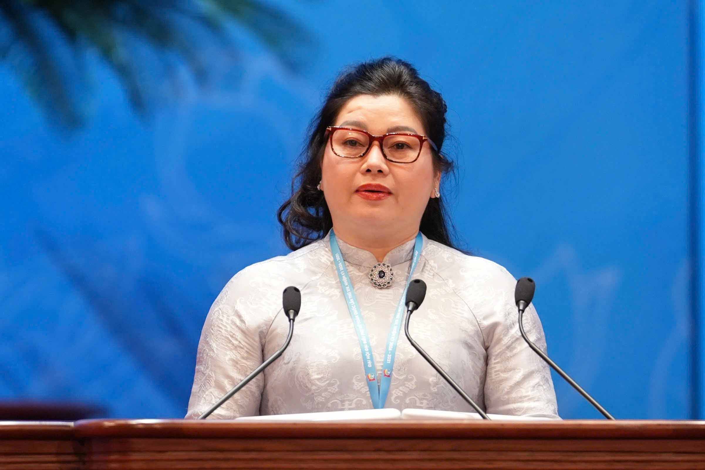 Đại biểu Lê Thị Ngọc Lam. Ảnh: Hữu Chánh