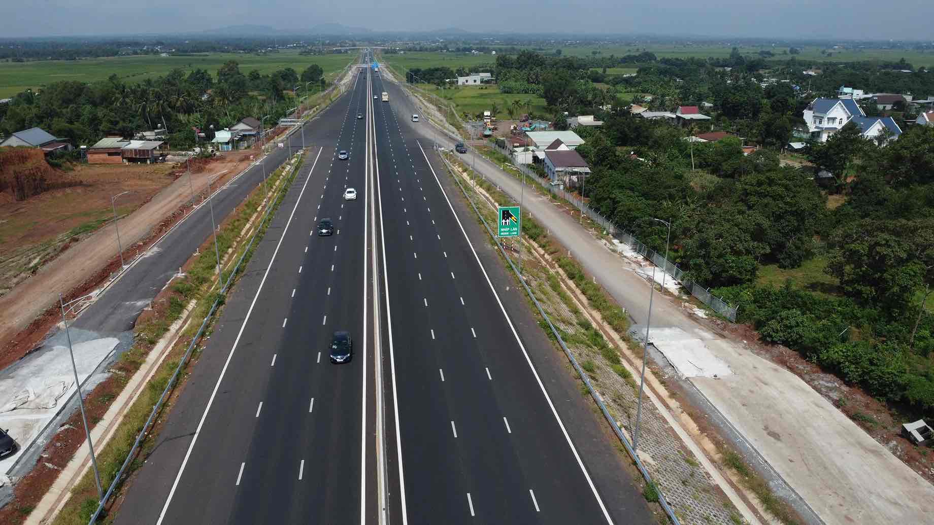 Cao tốc Phan Thiết - Dầu Giây. Ảnh: HAC