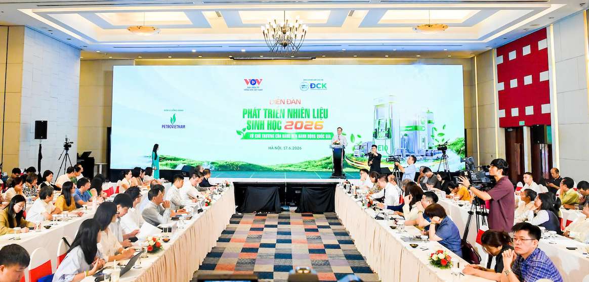Diễn đàn Phát triển nhiên liệu sinh học 2026: Từ chủ trương của Đảng đến hành động Quốc gia”. Ảnh: BTC
