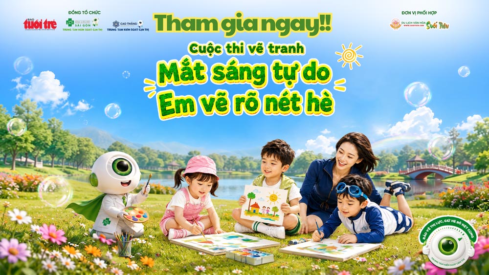 어린이 그림 그리기 대회 "자유로운 눈 - 여름날 선명하게 그리다". 사진: 조직위원회 제공