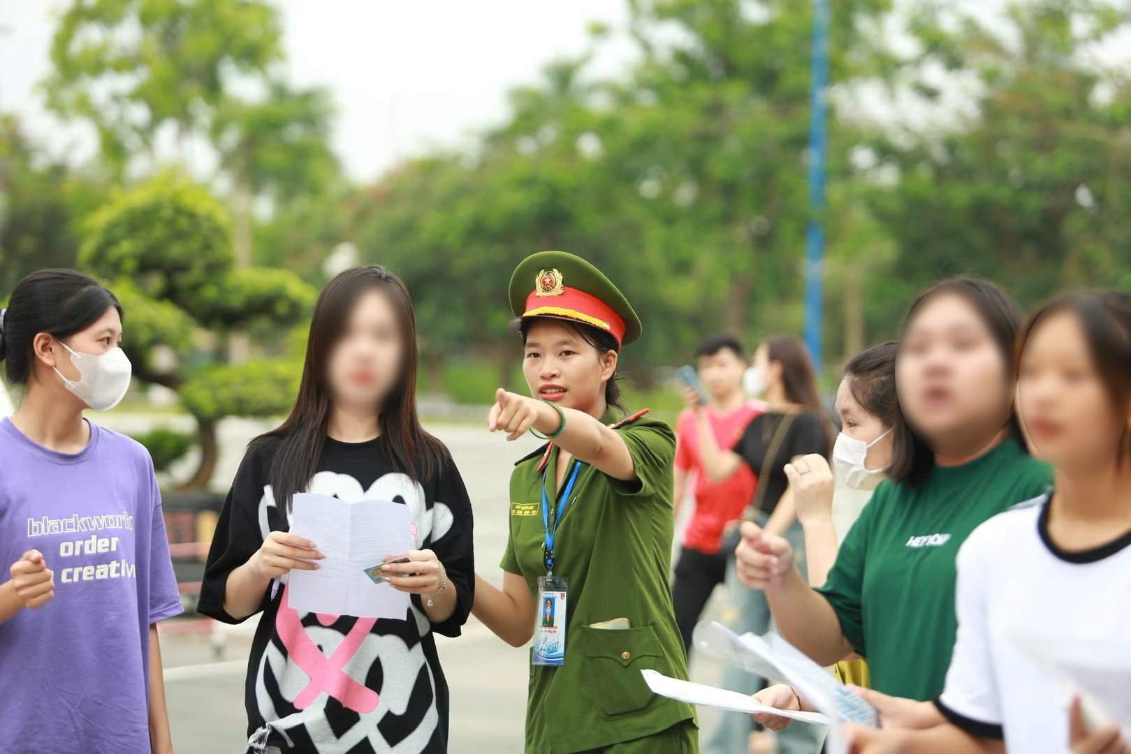 2026년 공안 2학년 졸업 시험은 150분 동안 컴퓨터로 진행됩니다. 사진: 공안부