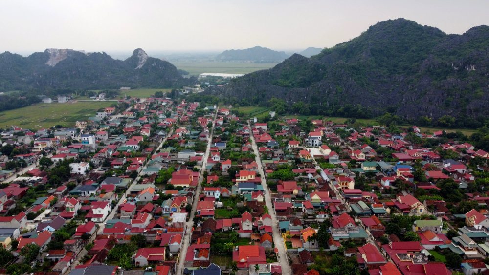 After arranging villages and residential groups, Thanh Hoa province will have 1,933 units, a decrease of 2,418 units, equivalent to a decrease of 55.6% compared to the present. Photo: Dang Trung
