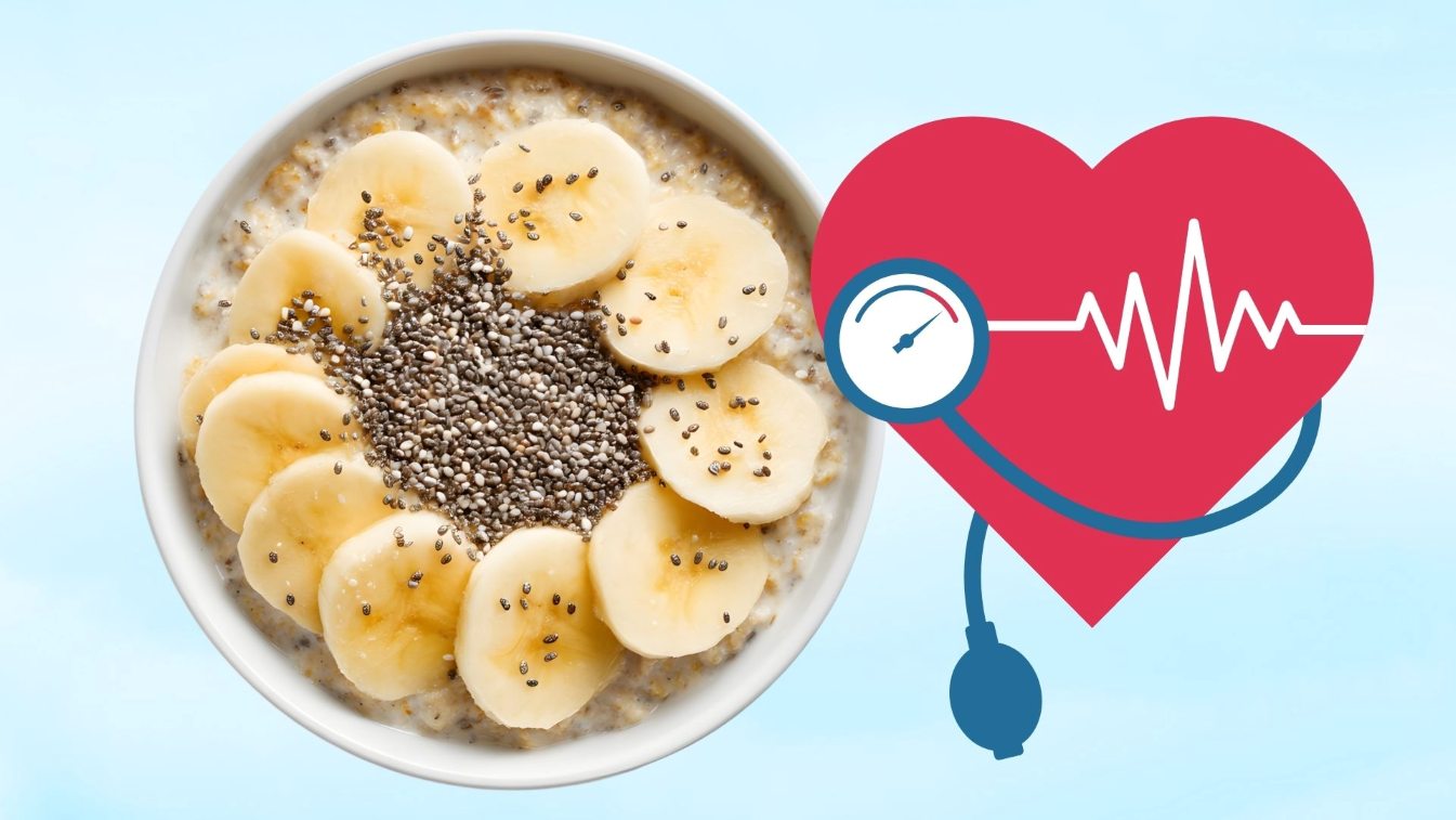 Bird's nest soaked in bananas overnight is a fiber-rich breakfast, supporting cardiovascular health and cholesterol control. Graphics: Thanh Thanh