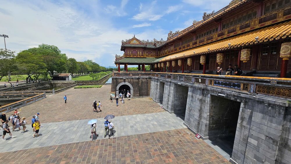 After a period of maintenance and cleaning, Lau Ngu Phung has a new look. Photo: Quang An