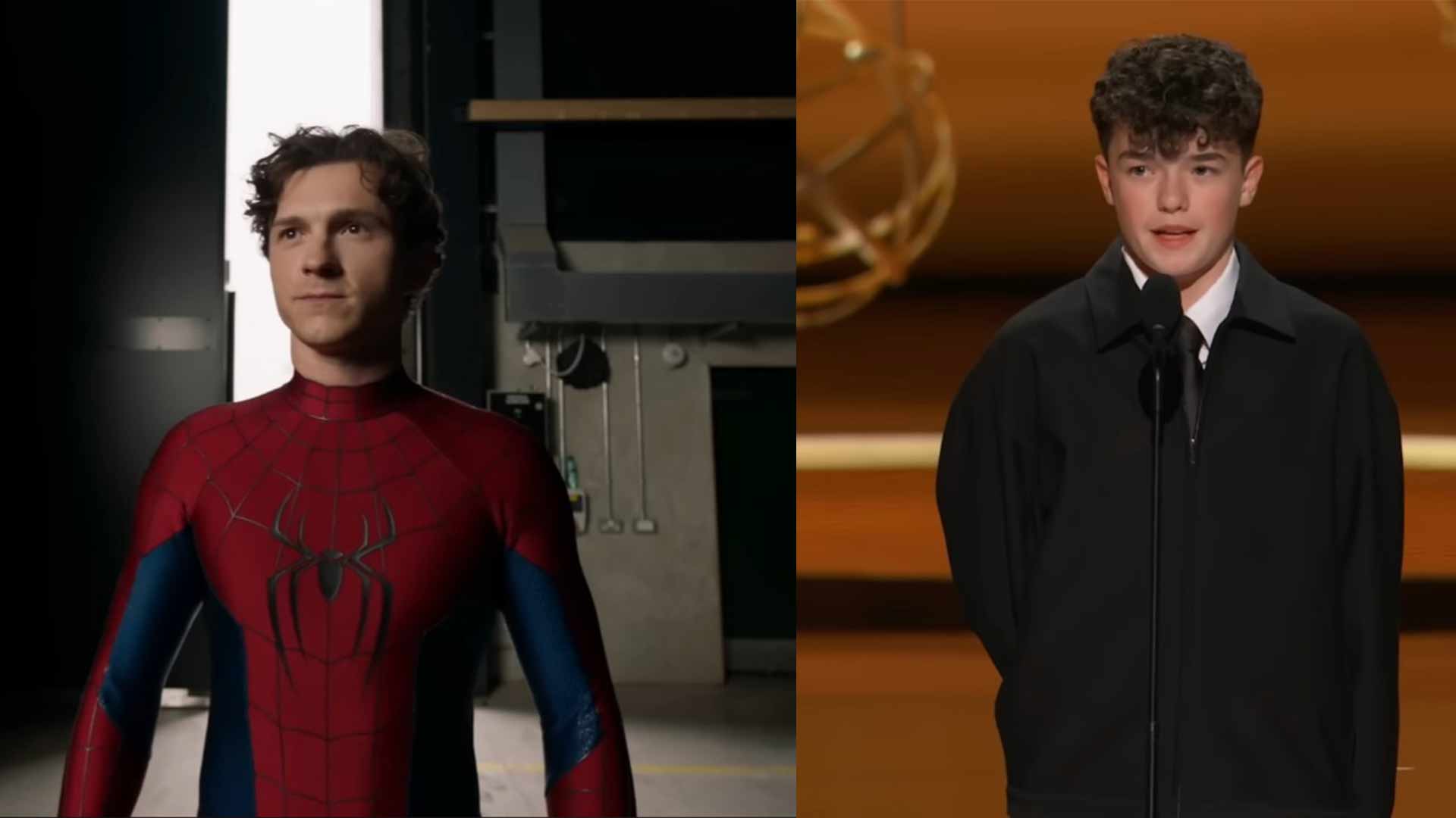 Tom Holland nominates a 16-year-old genius for the role of the new generation "Spider-Man". Photo cut from video