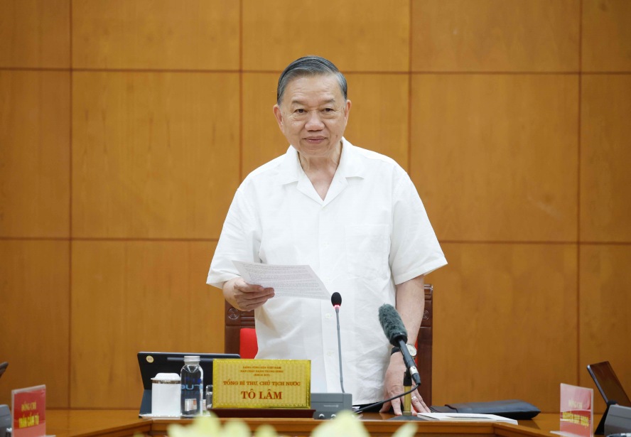 General Secretary, President To Lam. Photo: Hai Nguyen