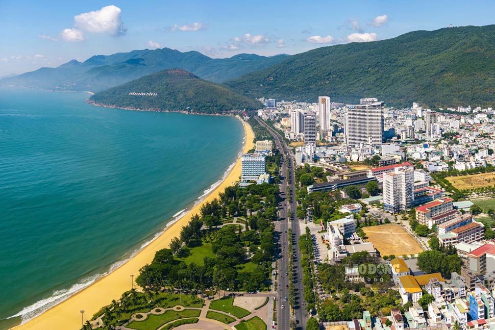 Coastal infrastructure of Quy Nhon, Gia Lai province. Photo: Dung Nhan