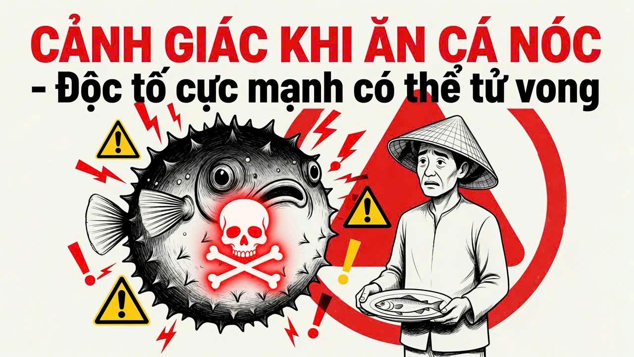 Hospital warns of pufferfish and sea eel poisoning after a series of emergency cases. Graphics: Phuong Linh