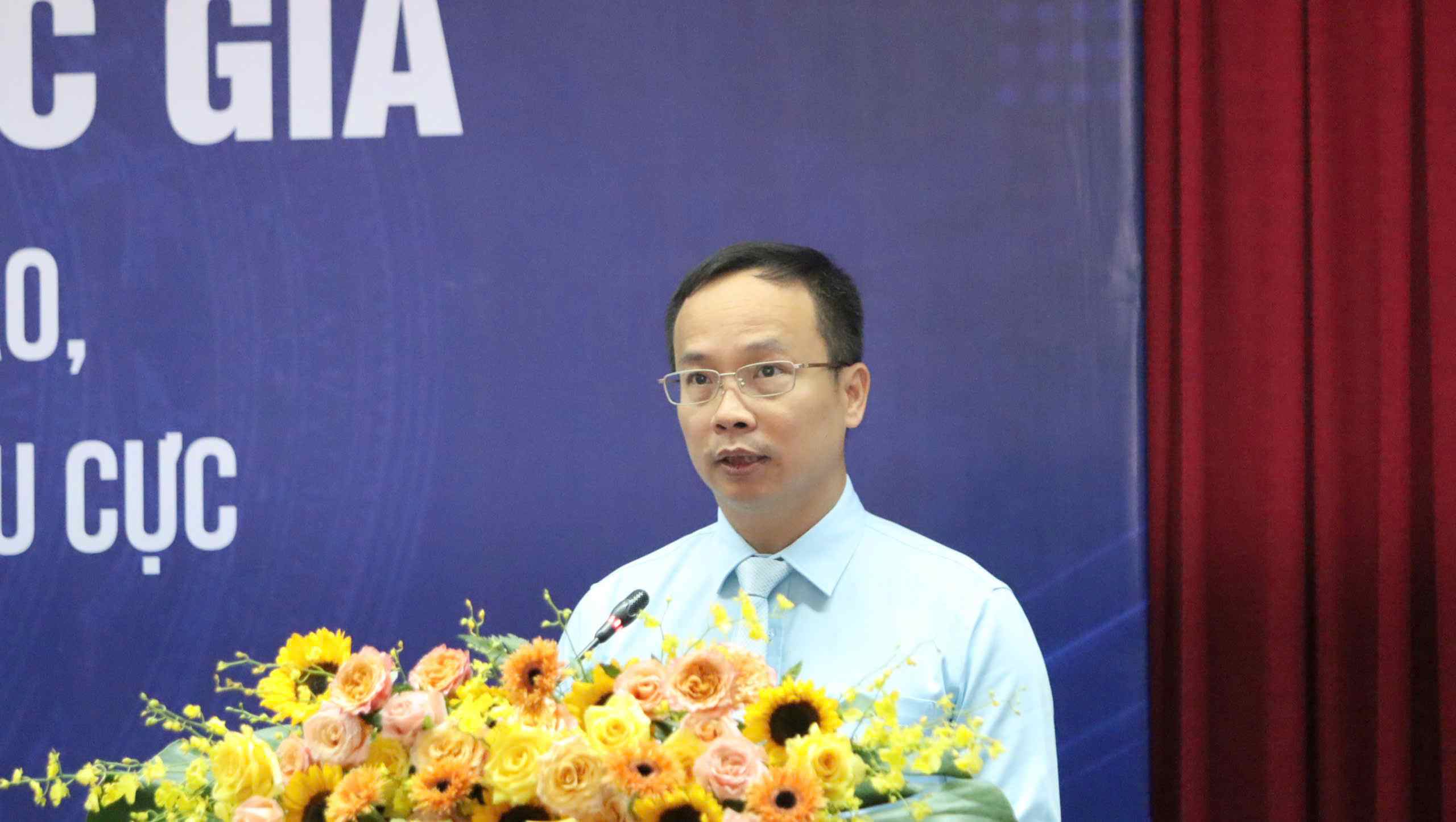 Tại hội thảo, Tiến sĩ Nguyễn Văn Lương - Hiệu trưởng Trường Cán bộ Thanh tra, đề nghị các đại biểu tập trung thảo luận, đề xuất giải pháp theo 5 định hướng lớn. Ảnh: Thanh Thúy