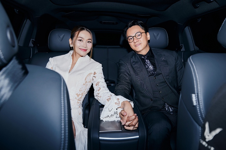 Thanh Hang and her husband. Photo: Artist provided.