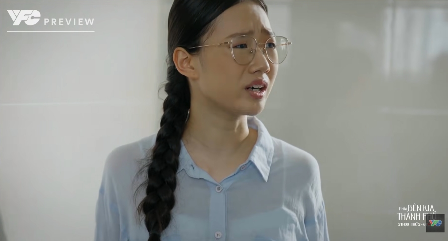 Lớp trưởng phân xử cho Cương và Thái. Ảnh: VFC.