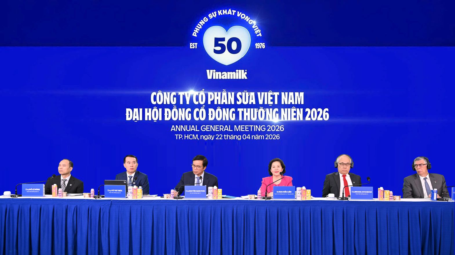 Đại hội đồng cổ đông thường niên của Vinamilk năm 2026. Ảnh: Vinamilk