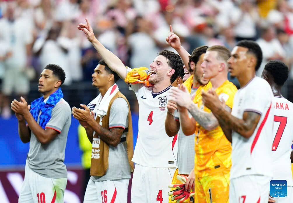 England defeated Croatia 4-2 on the opening day of the 2026 World Cup. Photo: Xinhua