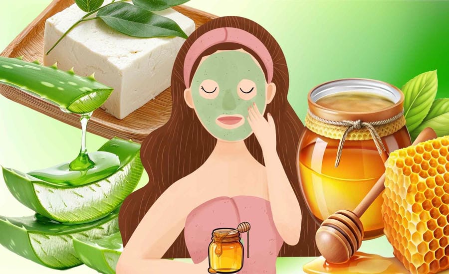 Skin care with natural ingredients helps many people enjoy relaxing moments right at home. Graphics: Minh Vu