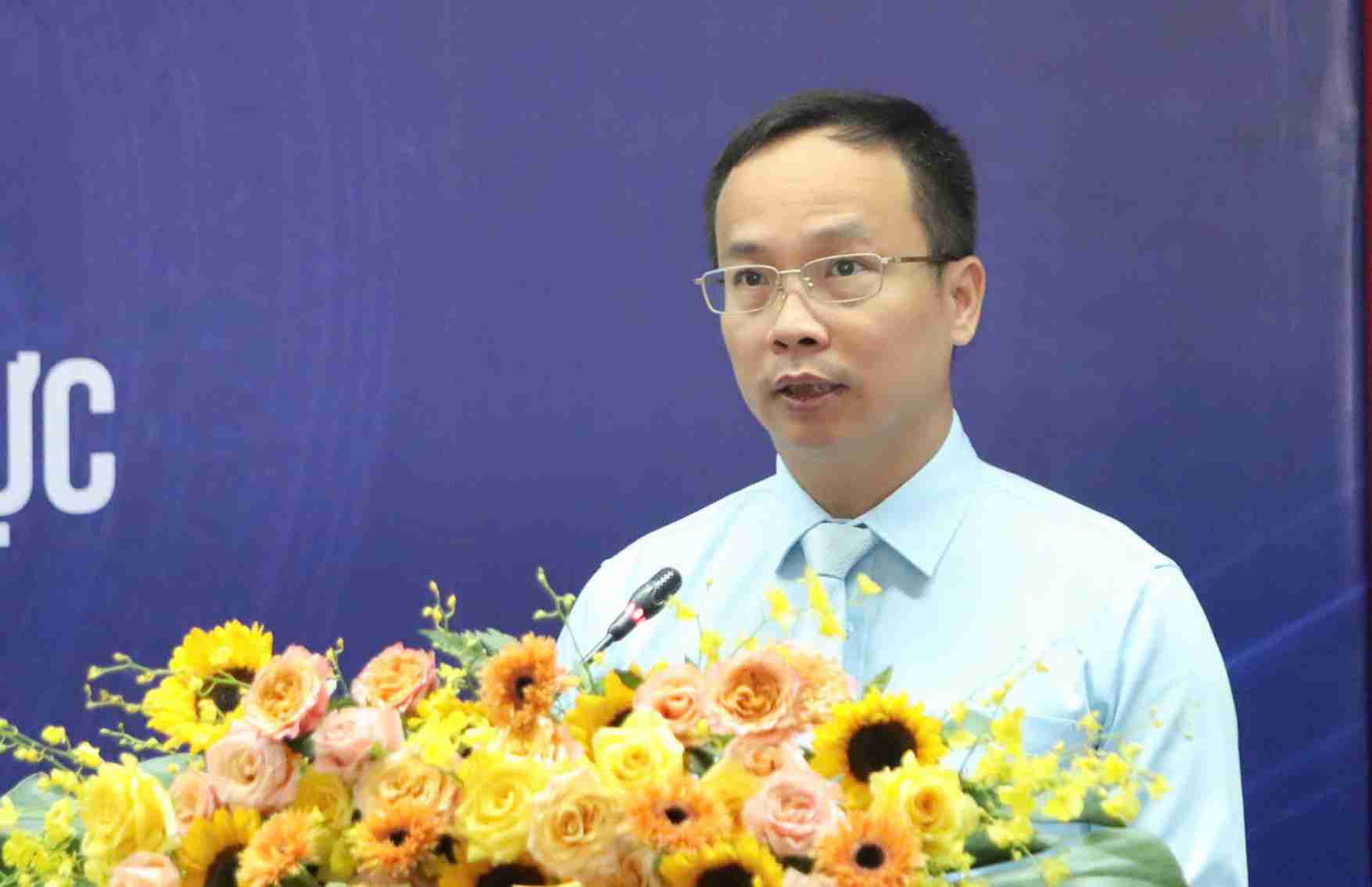 ThS. Nguyễn Văn Lương - Hiệu trưởng Trường Cán bộ Thanh tra. Ảnh: Hữu Long