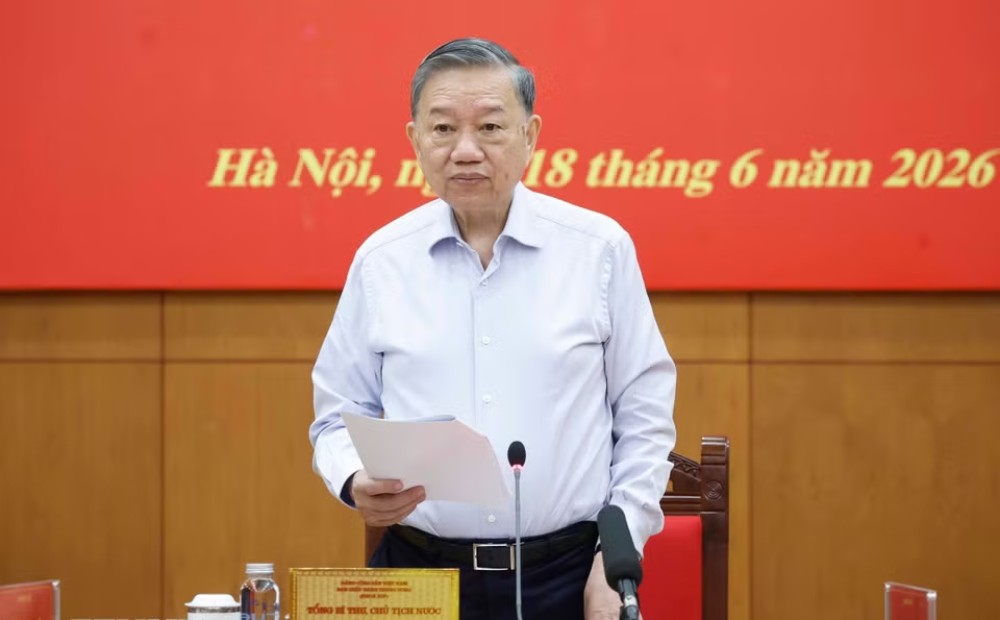 General Secretary and President To Lam stated clearly: Fighting corruption is to clean up power; fighting negativity is to maintain public service standards; fighting wastefulness is to protect time, assets, opportunities and development resources of the country. Photo: VNA