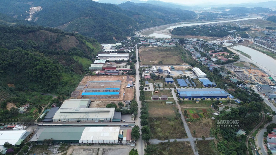 Lao Cai is the starting point of the Lao Cai - Hanoi - Hai Phong railway project. Photo: Dinh Dai