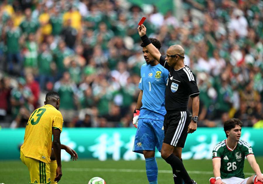 South Africa will not have Themba Zwane in the upcoming matches at the 2026 World Cup. Photo: Xinhua