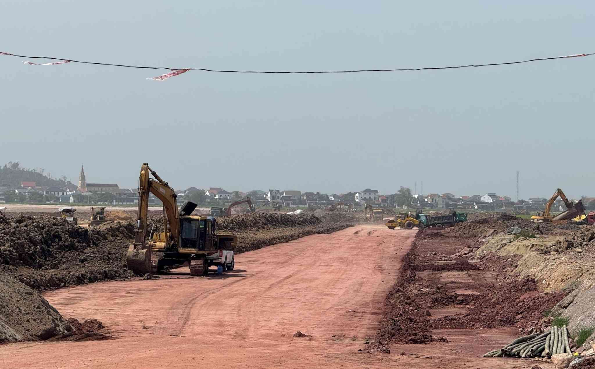 Nhu cầu vật liệu san lấp trong năm 2026 và các năm tiếp theo trên địa bàn tỉnh Nghệ An rất lớn. Ảnh: Ngọc Anh