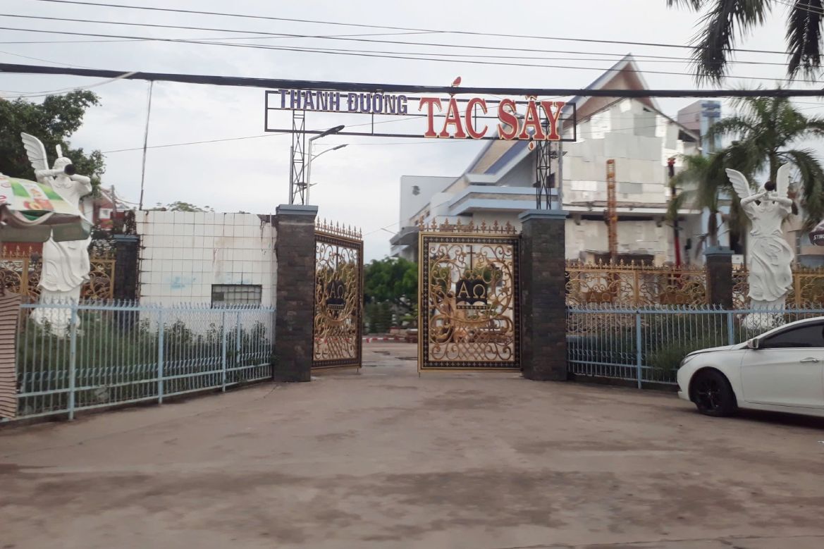 Khu vực Nhà thờ Tắc Sậy, ấp 2A, xã Phong Thạnh, tỉnh Cà Mau (ảnh tư liệu). Ảnh: Tạ Quang