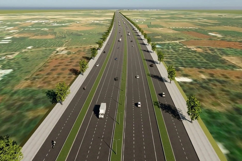 Perspective of Ho Tram urban expressway - Long Thanh International Airport. Photo: Ho Chi Minh City Department of Construction