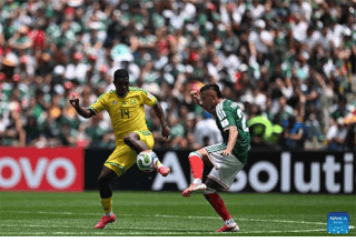 Live football Mexico vs South Korea at World Cup 2026.