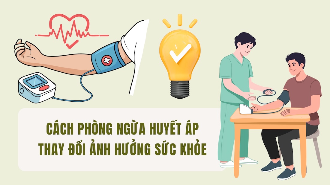 How to prevent changes in blood pressure affecting health