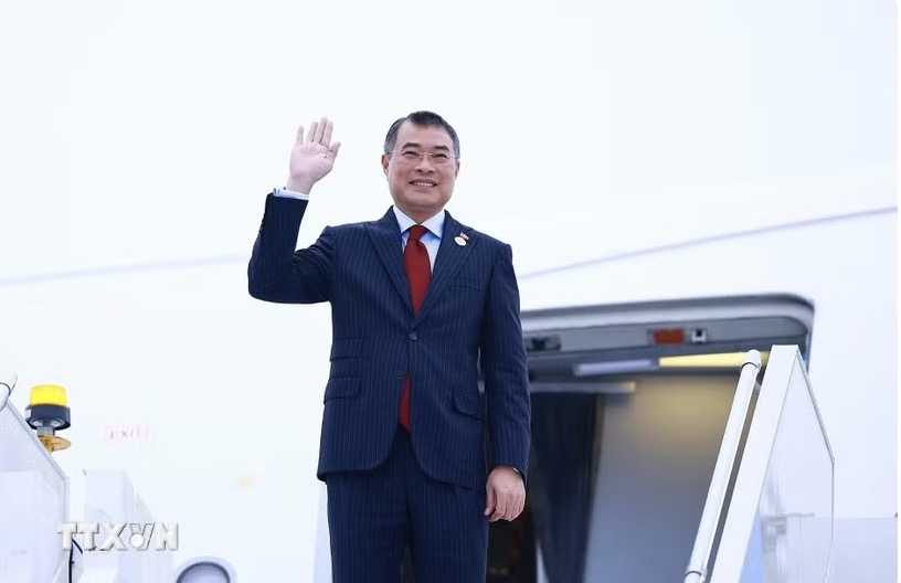 Politburo Member, Prime Minister Le Minh Hung successfully concluded his working trip to attend the ASEAN - Russia 35th Anniversary Summit and have bilateral activities in Kazan, Republic of Tatarstan, Russian Federation. Photo: VNA