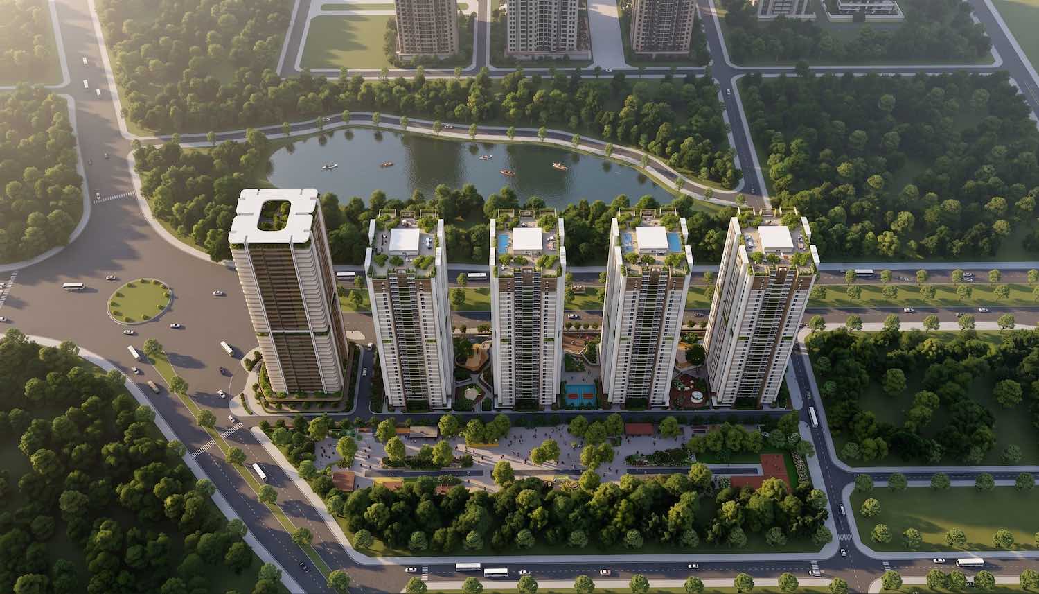 Dự án nhà ở cho gia đình lực lượng vũ trang trong Quân đội có tổng mức đầu tư gần 5.000 tỉ đồng. Ảnh: Hữu Long