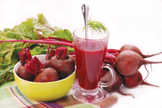 Beetroot juice is a suitable choice for people with high blood pressure thanks to its high natural nitrate content. Photo: Nhu An