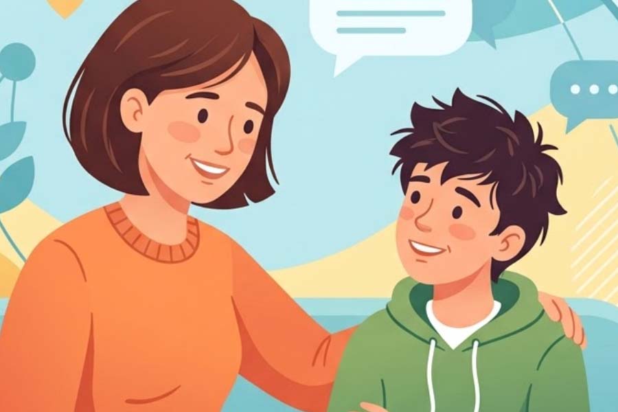 What parents should do when their children enter a stubborn stage. Graphics: Thien Nhan