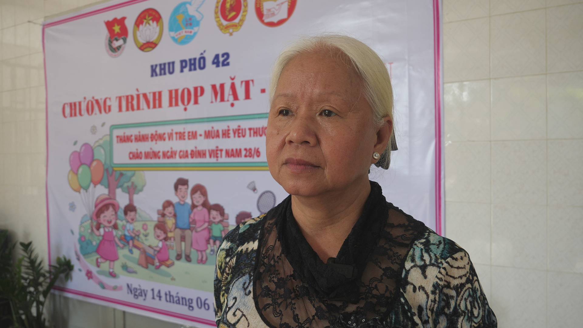 Bà Tuyết Anh chủ khu nhà trọ công nhân – Tổ Công nhân tự quản thuộc phường Linh Xuân (TPHCM). Ảnh: Anh Tú