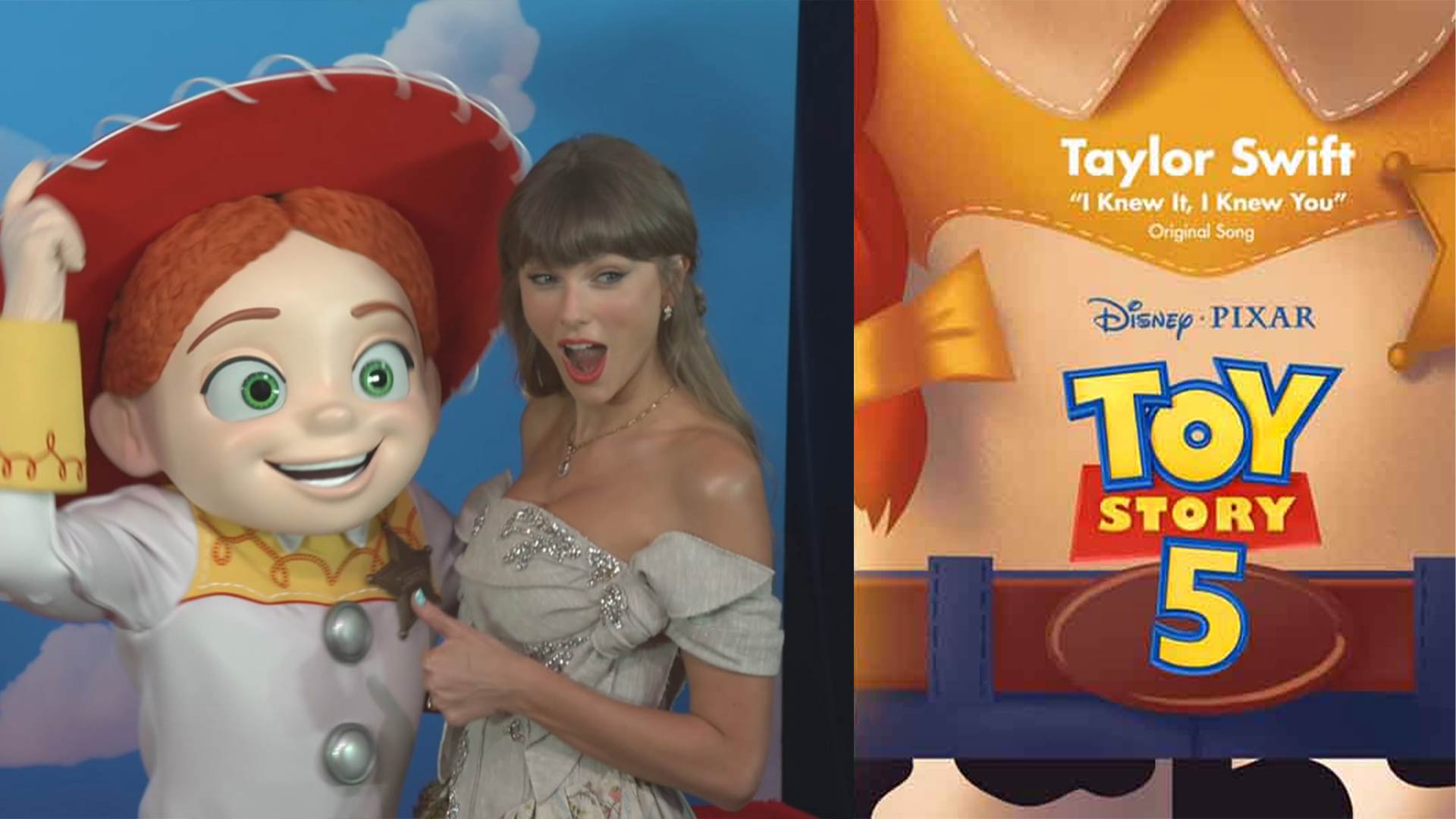 Taylor Swift once again shows her superior songwriting ability. Photo cut from video