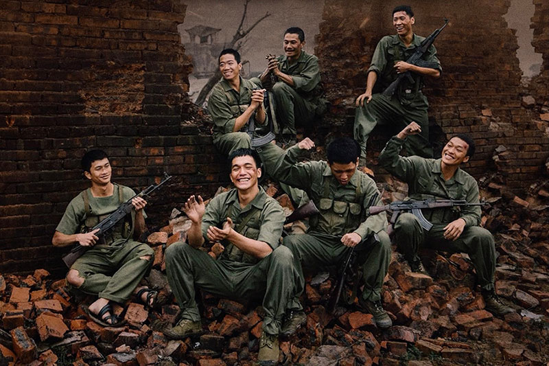 Phim “Mưa đỏ” giúp Thành cổ Quảng Trị trở thành điểm đến hút khách tham quan, tìm hiểu. Ảnh: Galaxy