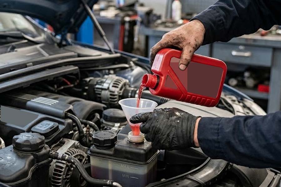 Regularly changing power steering oil can help extend the life of the steering system, while reducing the risk of incurring repair costs. Graphics: Cat Tien