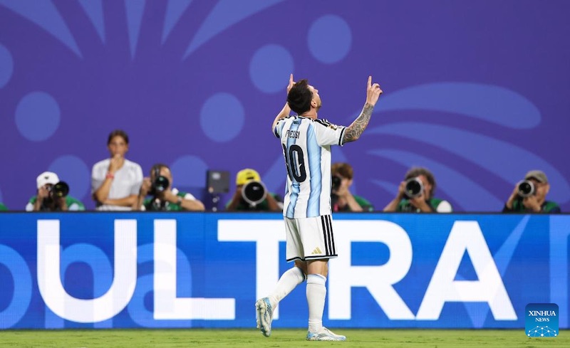 Superstar Lionel Messi. Photo: Xinhua