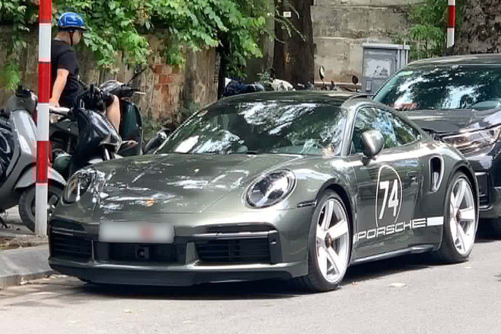 Porsche 911 Turbo 50 Years is the 50th anniversary edition of the 911 Turbo line with a limited production of 1,974 units worldwide. Photo: Check in Supercars