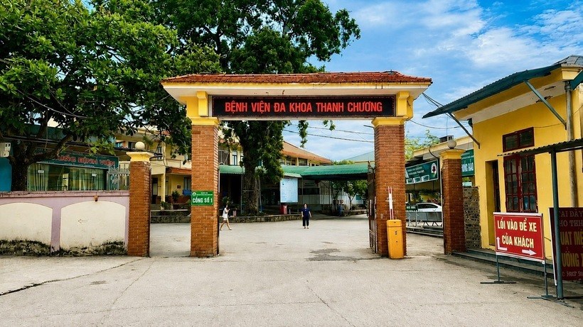 Bệnh viện Đa khoa Thanh Chương ghi nhận lời xin lỗi của người dân sau vụ đăng thông tin chưa chính xác trên mạng xã hội. Ảnh: Ngọc Anh